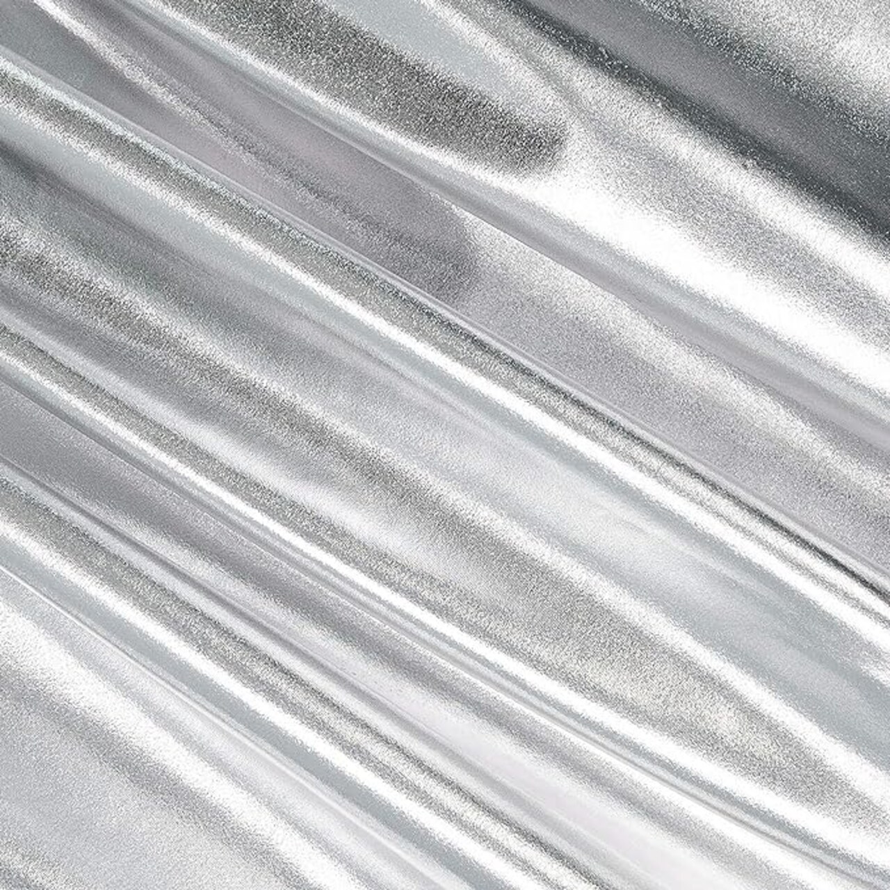 FabricLA | Metallic Lame Foil Spandex Knit Fabric | 4-Way Stretch | 60" Inch Wide by The Yard - Dancewear, Costumes & Decoration